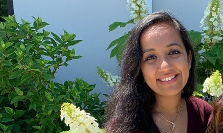 Arnavi Chheda taken outdoors with vegetation showing in the background
