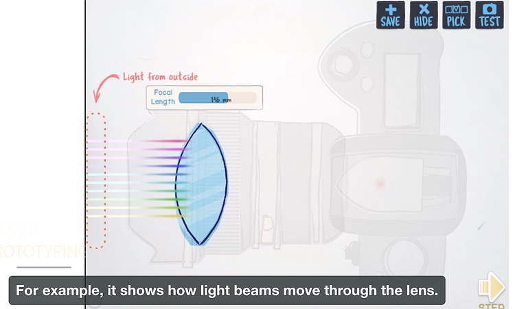 A screenshot of the PrototypAR video on the NSF video showcase site