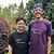 A picture of Liang and Jon wearing their new Deform Lab extends Makeability Lab t-shirts