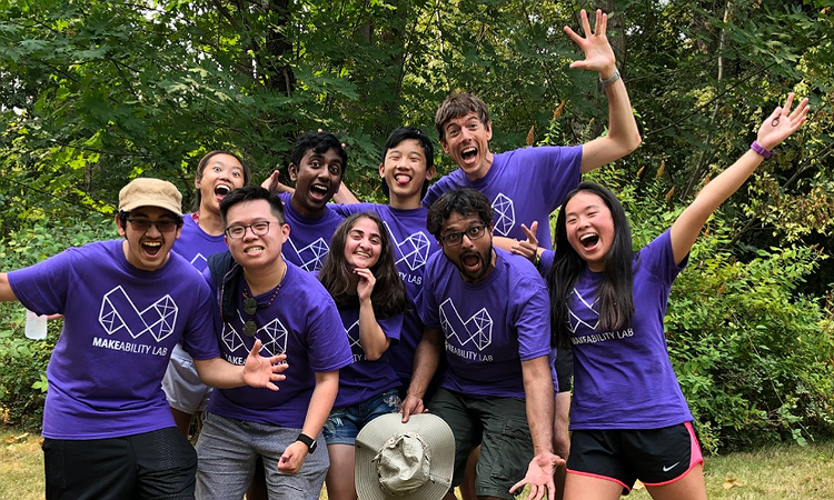Makeability lab group photo outdoors