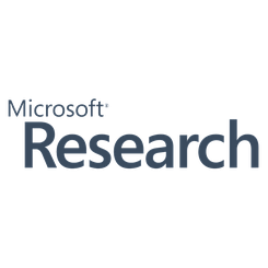 The logo simply says "Microsoft Research" in Segoe font