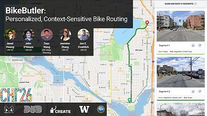 Slide preview for: BikeButler: Creating and Previewing Personalized, Context-Sensitive Bicycle Routes