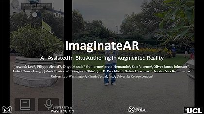 Slide preview for: ImaginateAR: AI-Assisted In-Situ Authoring in Augmented Reality
