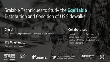 Slide preview for: Scalable Techniques to Study the Equitable Distribution and Condition of US Sidewalks